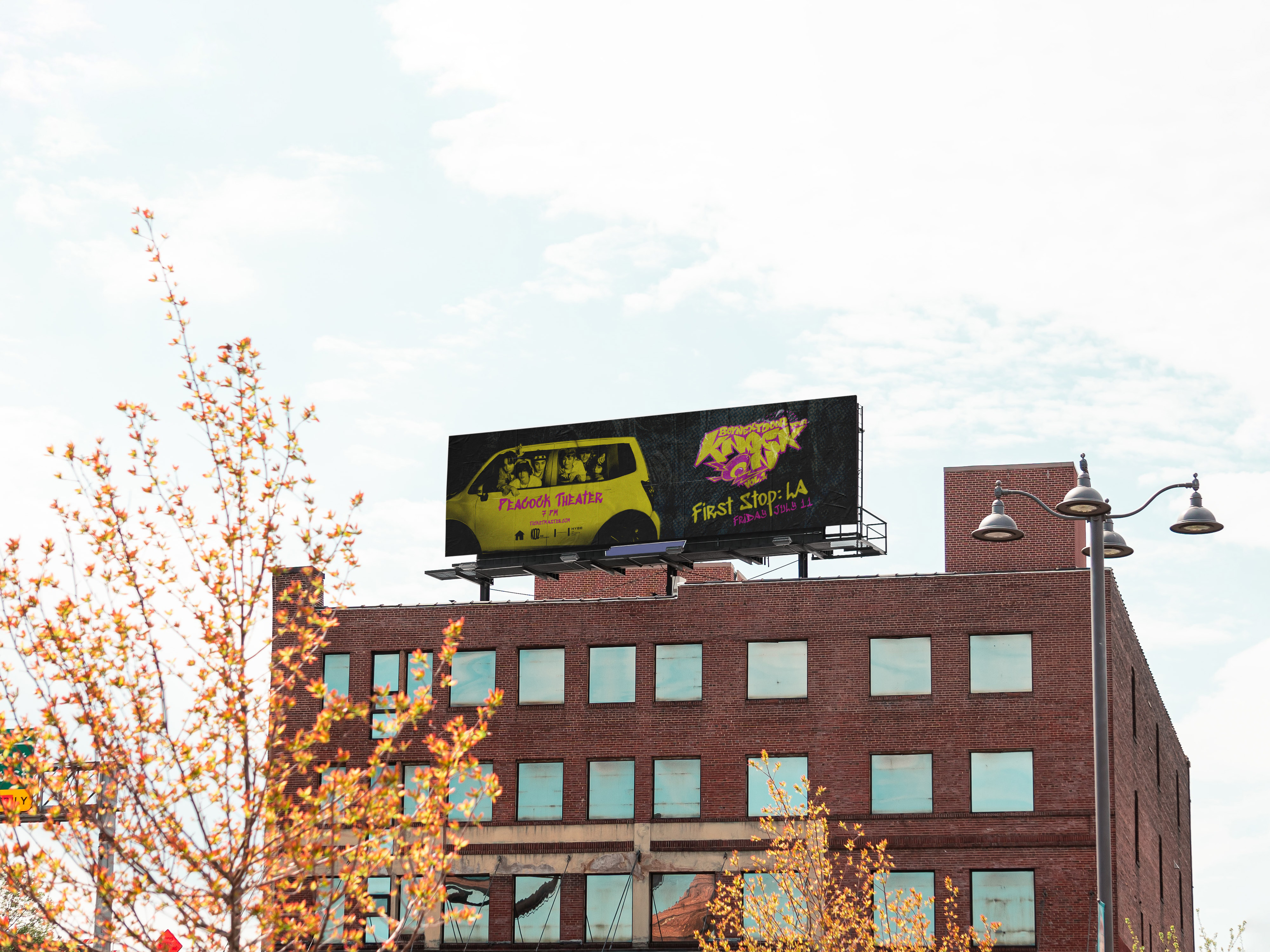 BoyNextDoor billboard mock